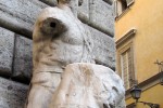 Pasquino, la más famosa de las "estatuas parlantes" de Roma