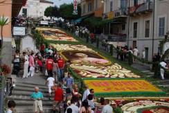 La Infiorata de Genzano y las alfombras de flores 